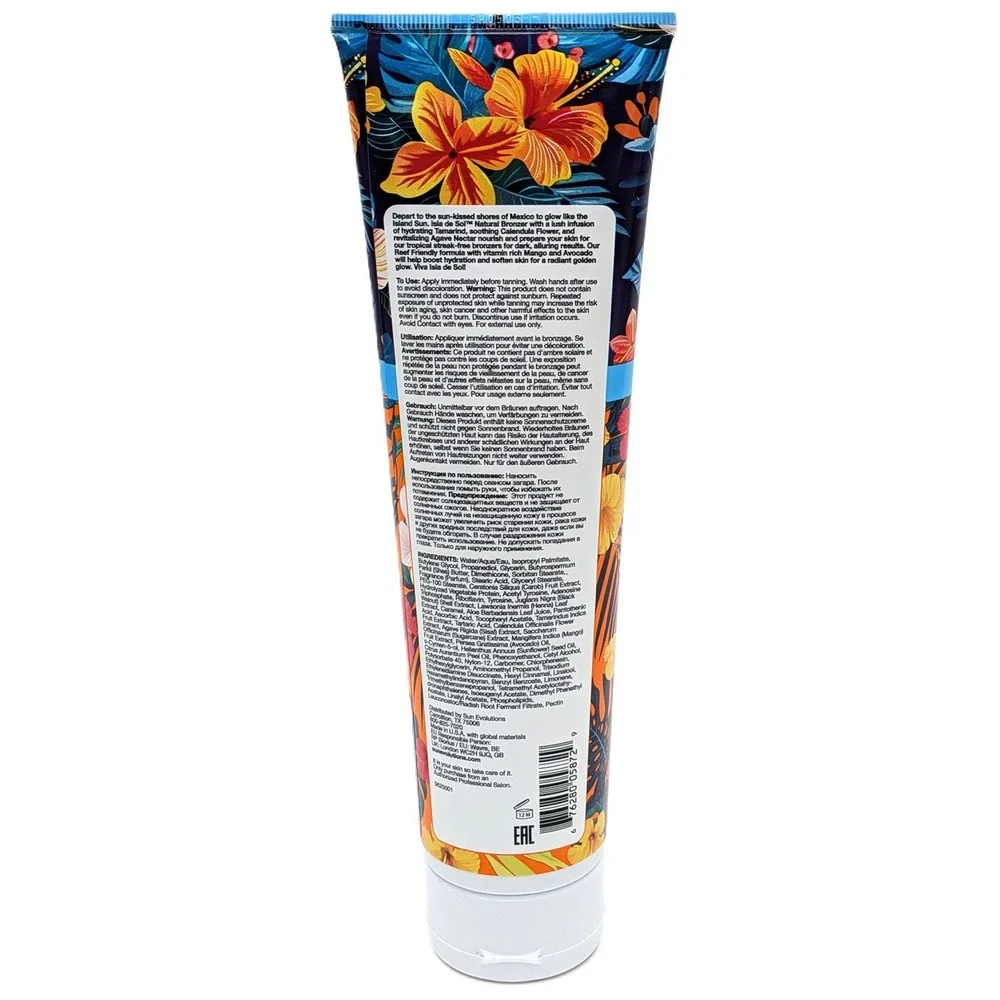Supre Tan Isla de Sol Natural Bronzer Reef Friendly Tanning Lotion 9.5 oz